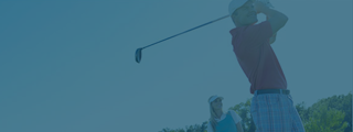 blue-golf A golfer